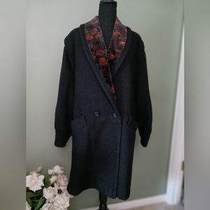 Vintage Lady Suzette Wool Dress Coat